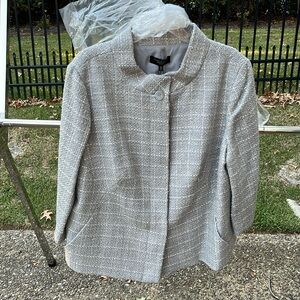 Talbots grey jacket, new with tags